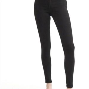 ABERCROMBIE AND FITCH women’s jean leggings black